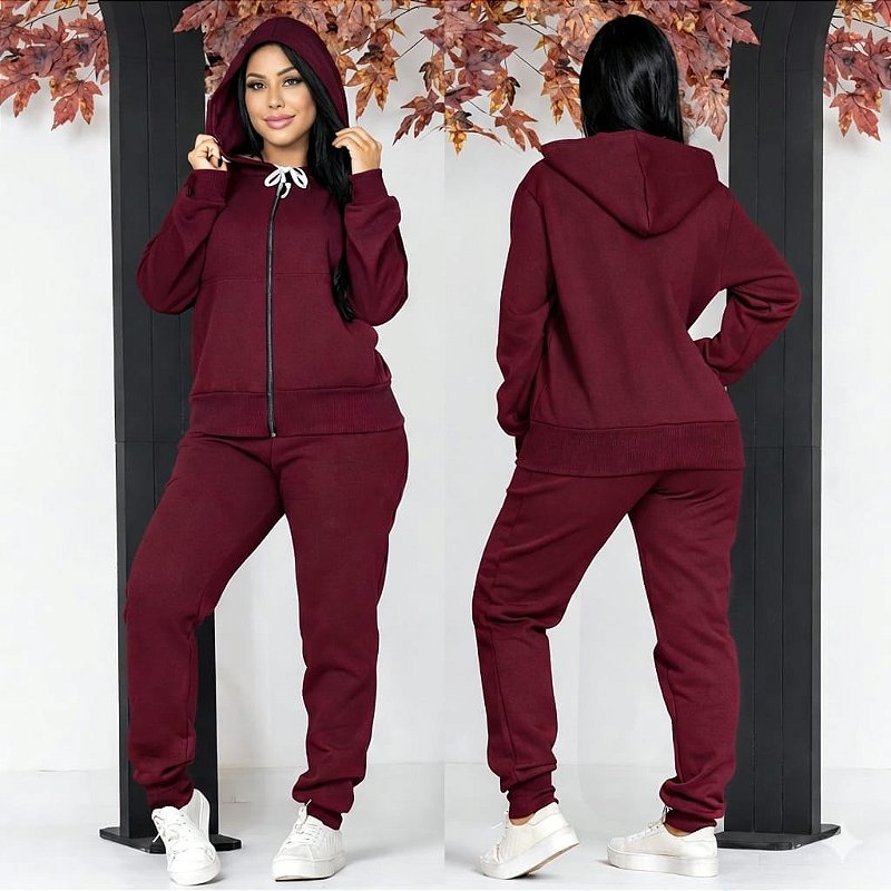 Conjunto Moletom bem encopado - Blusa e Calça