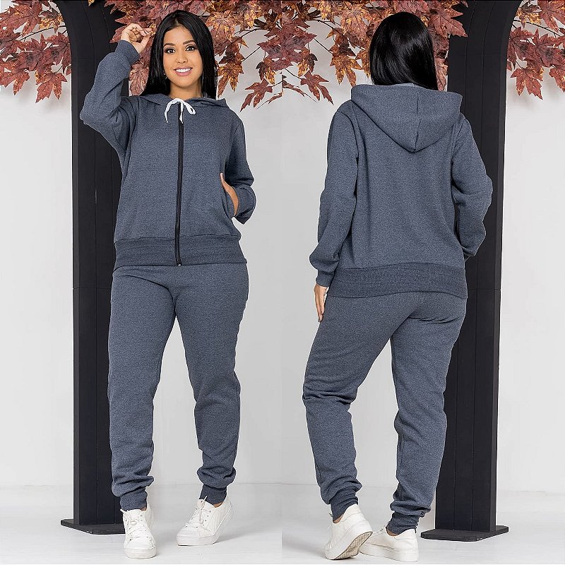 Conjunto Moletom bem encopado - Blusa e Calça