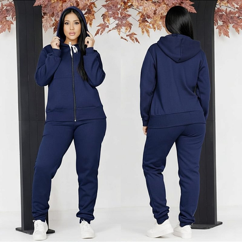 Conjunto Moletom bem encopado - Blusa e Calça