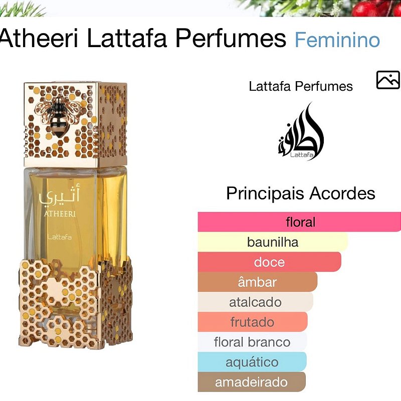 Atheeri Lattafa Perfumes 100 ml Eau de Parfum