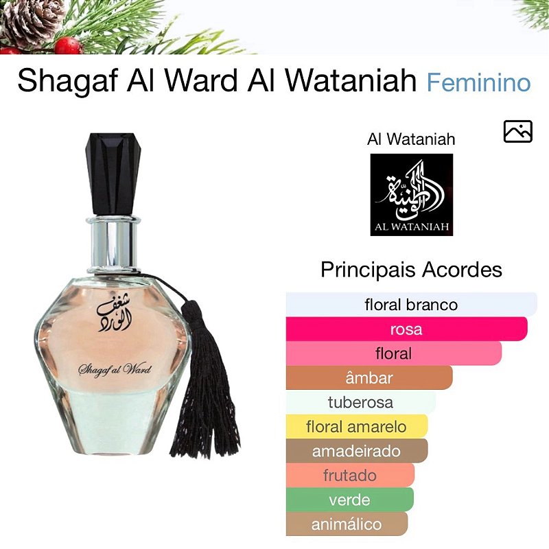Perfume Shagaf Al Ward Al Wataniah Eau de Parfum 100ml - Feminino