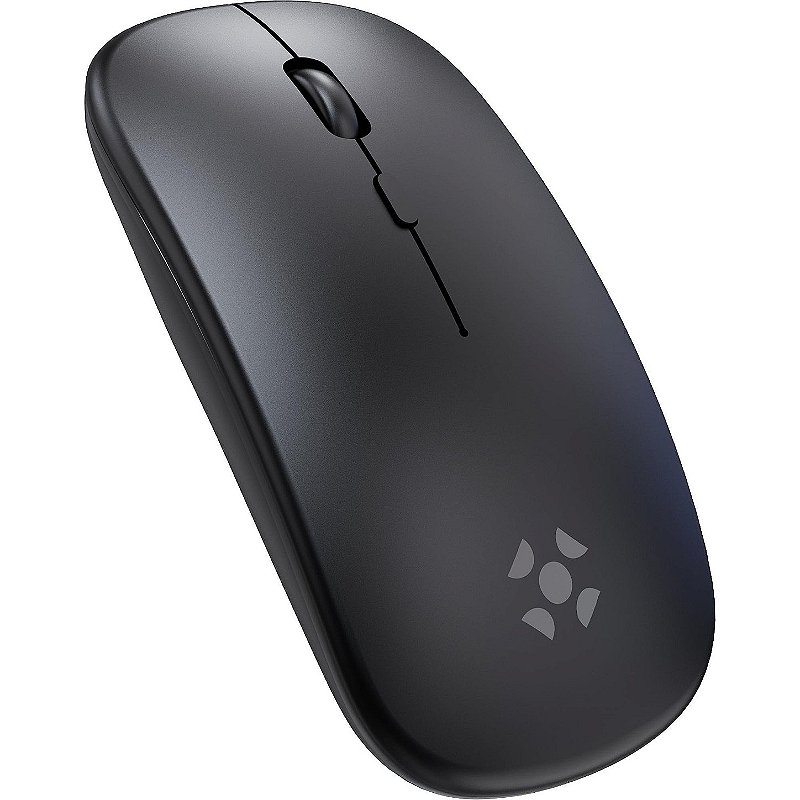 Mouse Sem Fio Slim Fortrek MS14 Preto