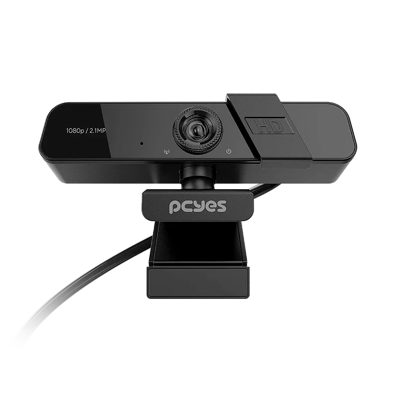 Webcam PCYes Raza FHD-04 1080p USB Preta