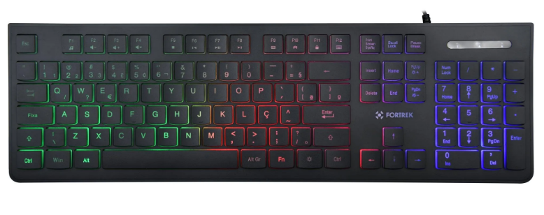 Teclado Gamer Fortrek Black Eagle Preto
