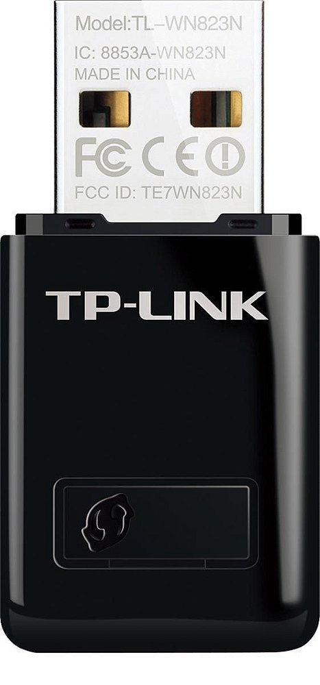 Mini Adaptador Wi-Fi TL-WN823N N300 USB