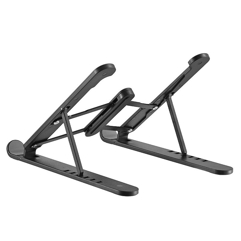 Suporte Notebook Dobrável 6 Regulagens Preto 15"