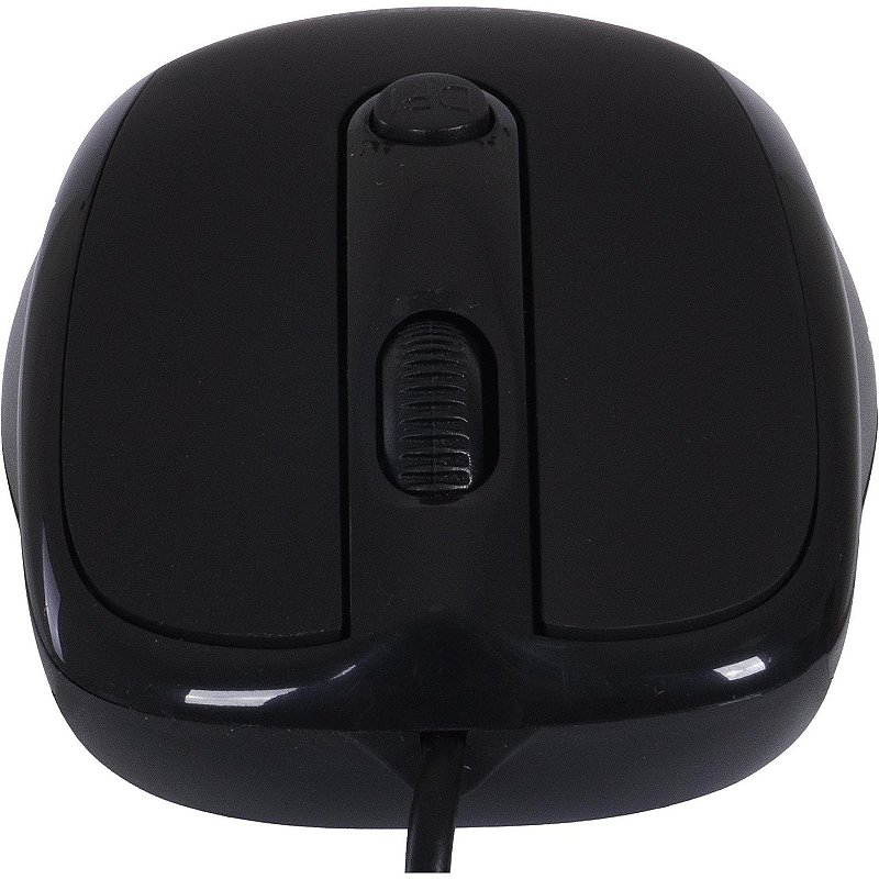Mouse Fortrek OM103BK USB 2400 DPI Preto