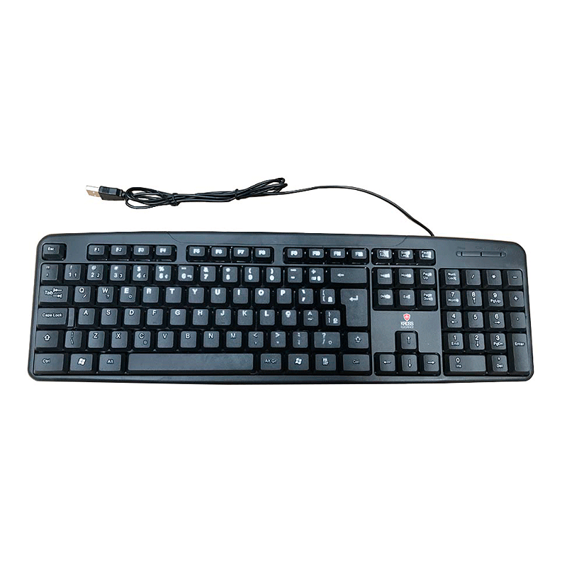 Teclado Kross Elegance USB ABNT2 Preto