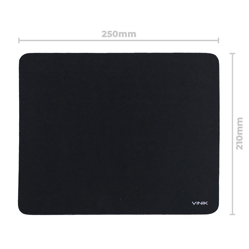 Mouse Pad Corp 250x210x2mm Preto