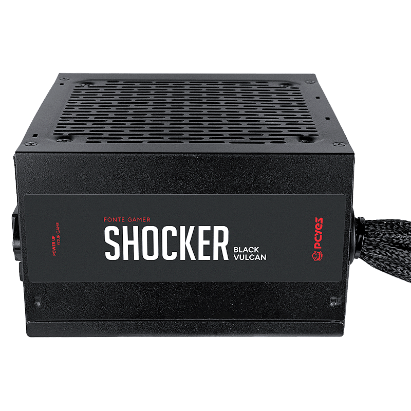 Fonte Gamer Pcyes Shocker 500W 80 Plus Standard