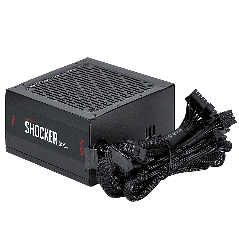 Fonte Gamer Pcyes Shocker 500W 80 Plus Standard