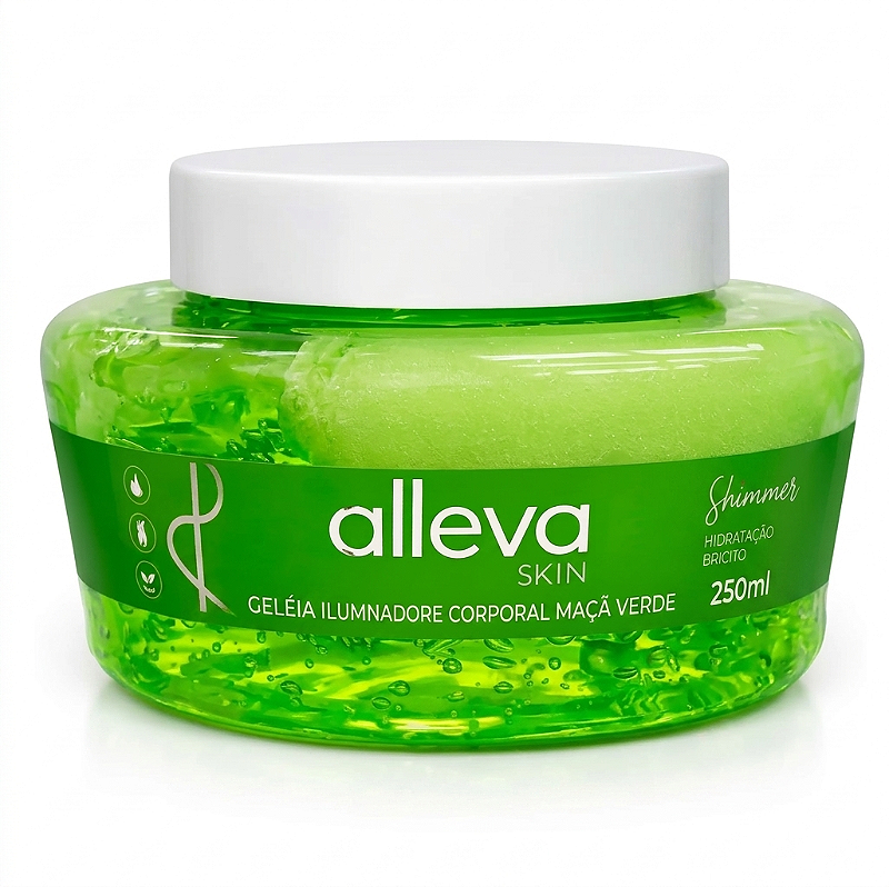 Geléia Hidratante Iluminadora Skin 250ml - Alleva