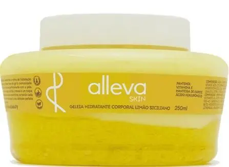 Geléia Hidratante Iluminadora Skin 250ml - Alleva