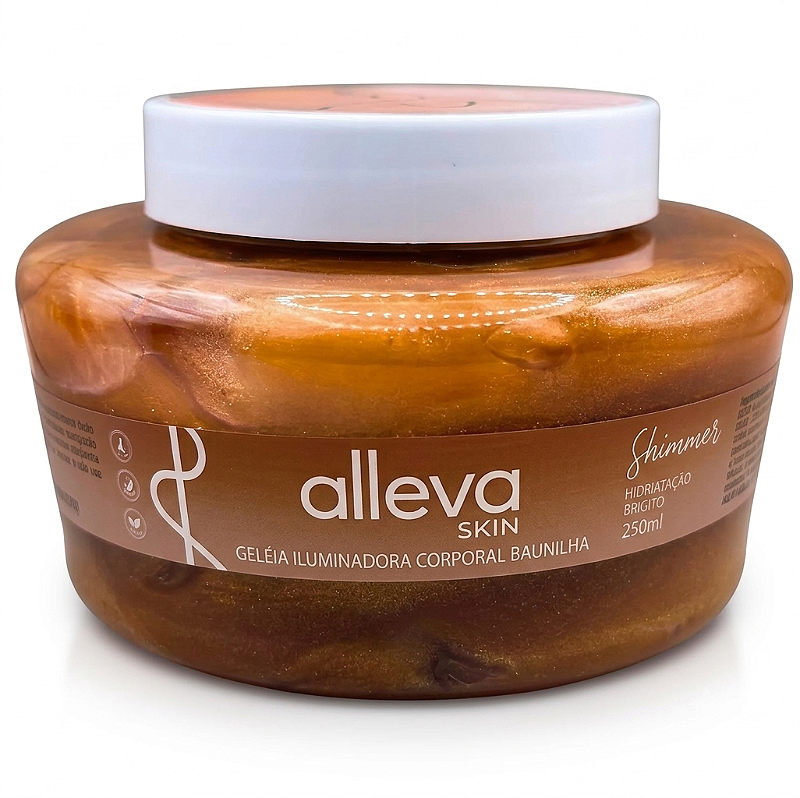 Geléia Hidratante Iluminadora Skin 250ml - Alleva