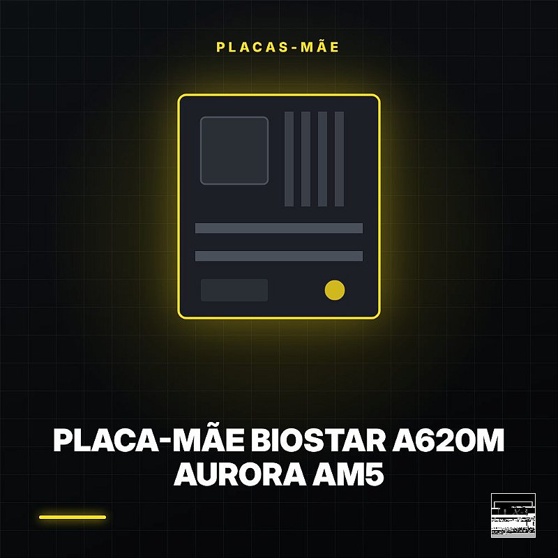 Placa-Mãe Biostar A620M Aurora AM5