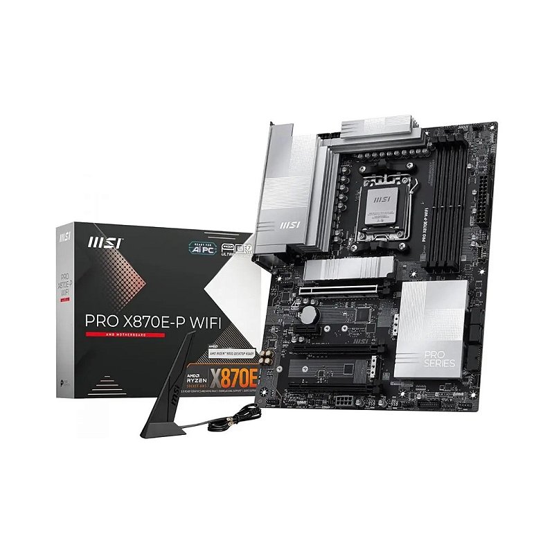 Placa-Mãe MSI PRO X870E-P Wi-Fi AM5
