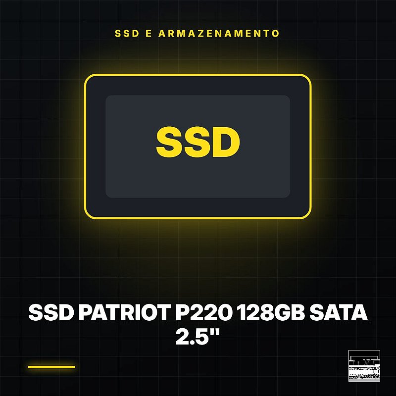 SSD Patriot P220 128GB SATA 2.5"