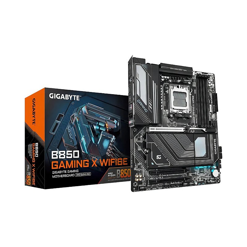 Placa-Mãe Gigabyte B850 Gaming X Wi-Fi 6E AM5