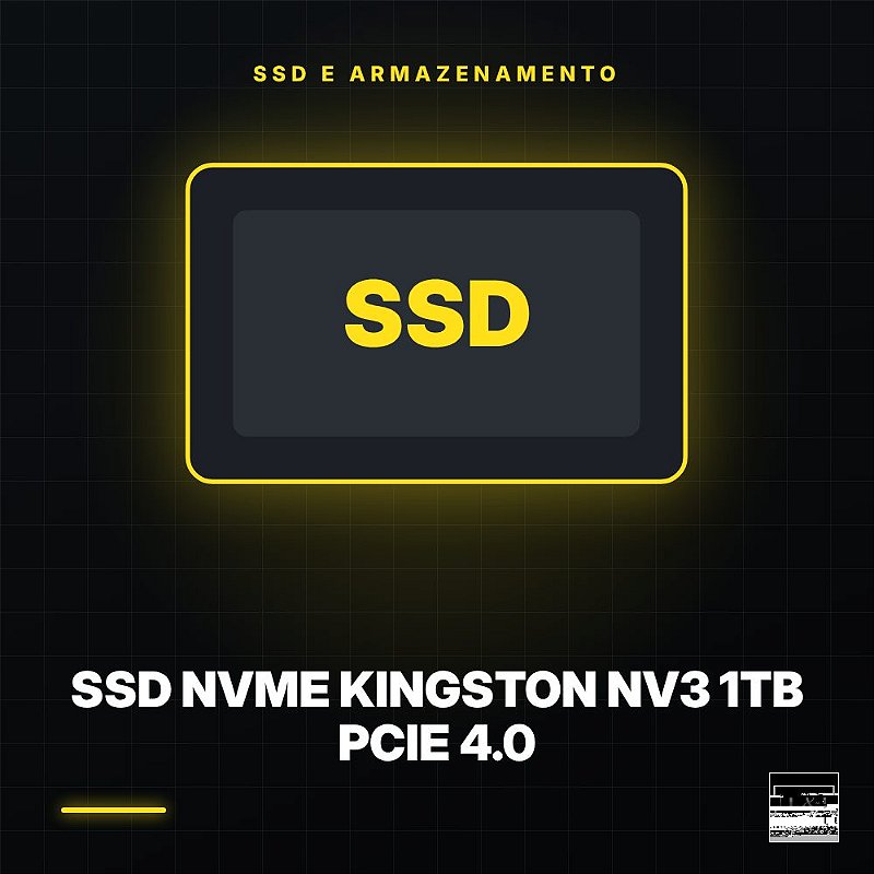 SSD NVMe Kingston NV3 1TB PCIe 4.0