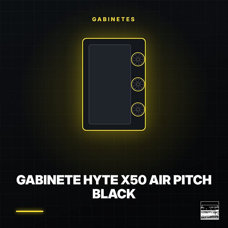 Gabinete Hyte X50 Air Pitch Black