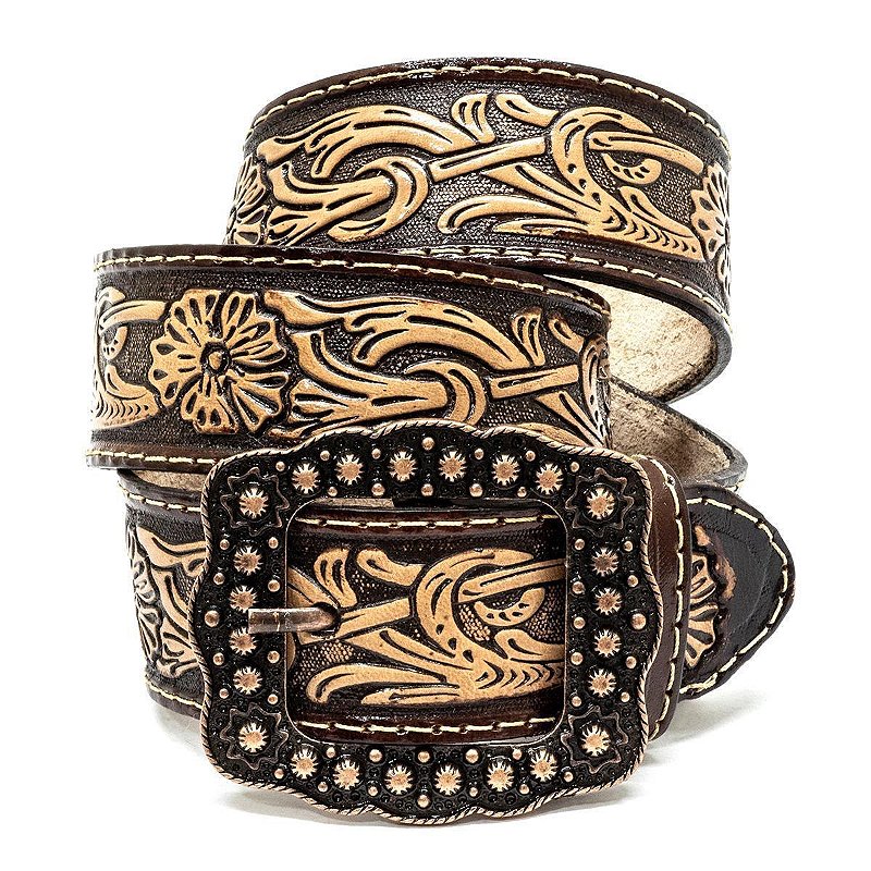 Cinto Feminino Floral Atrevidus Country