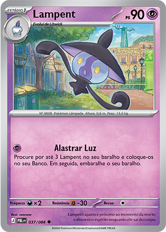 Lampent (037/084) - Normal - Escuridão Absoluta