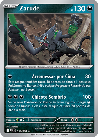 Zarude (056/084) - Foil - Escuridão Absoluta