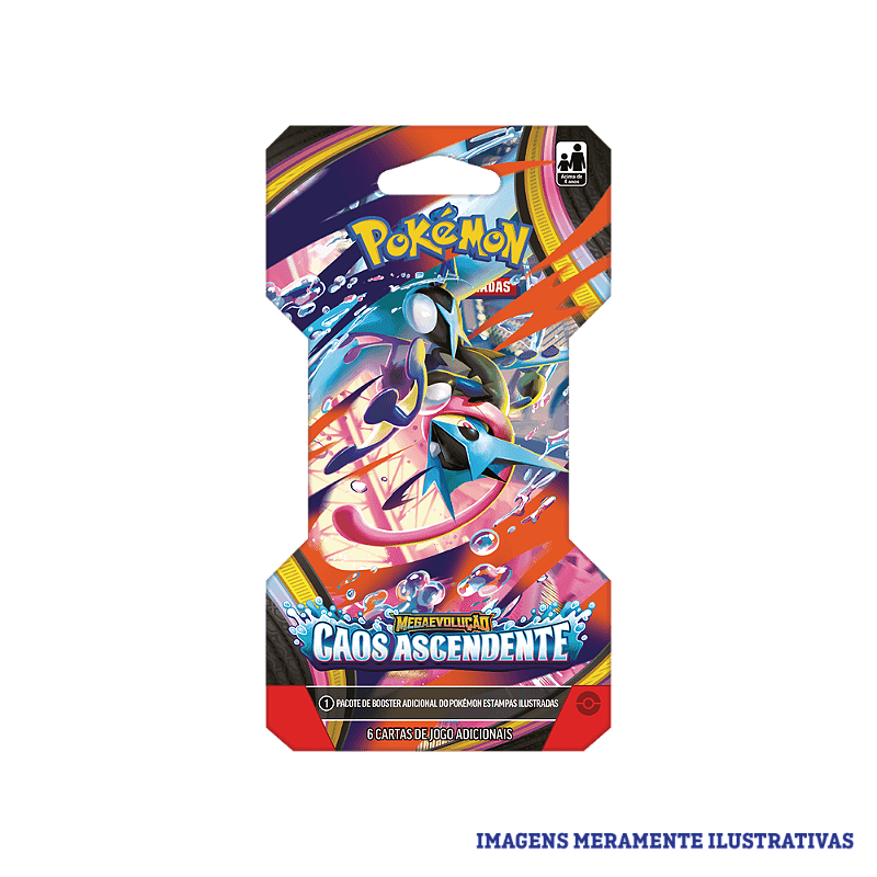 Booster Avulso - Megaevolução 04 - Caos Ascendente (PT-BR)