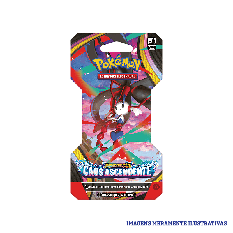 Booster Avulso - Megaevolução 04 - Caos Ascendente (PT-BR)