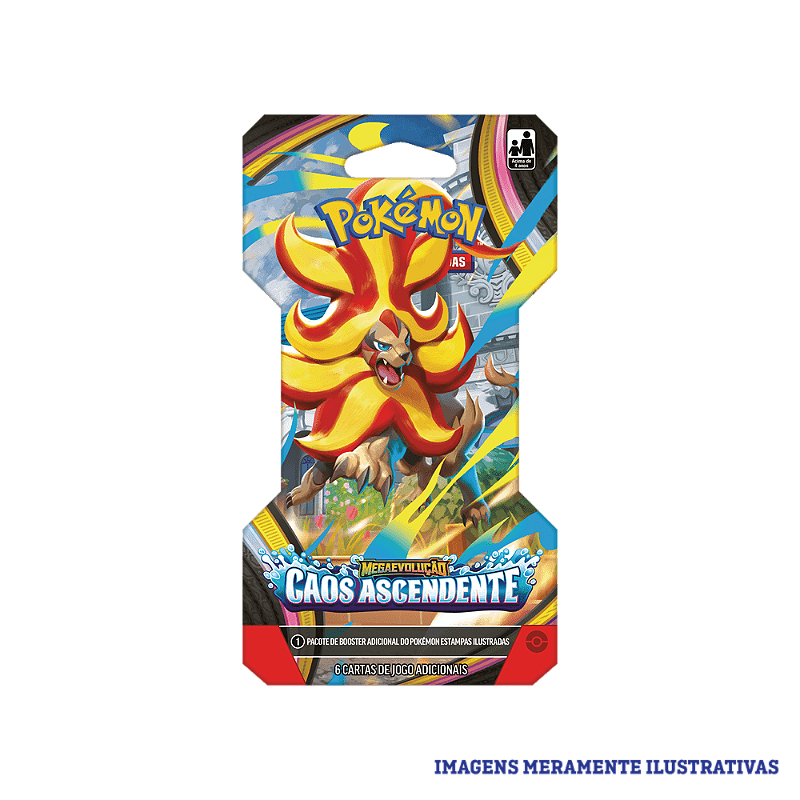 Booster Avulso - Megaevolução 04 - Caos Ascendente (PT-BR)