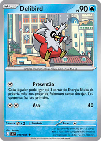 Delibird (018/086) - Normal - Caos Ascendente