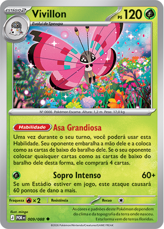 Vivillon (009/088)- Normal - Equilíbrio Perfeito