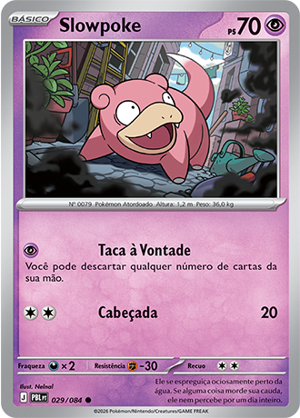 Slowpoke (029/084) - Reverse Foil - Escuridão Absoluta