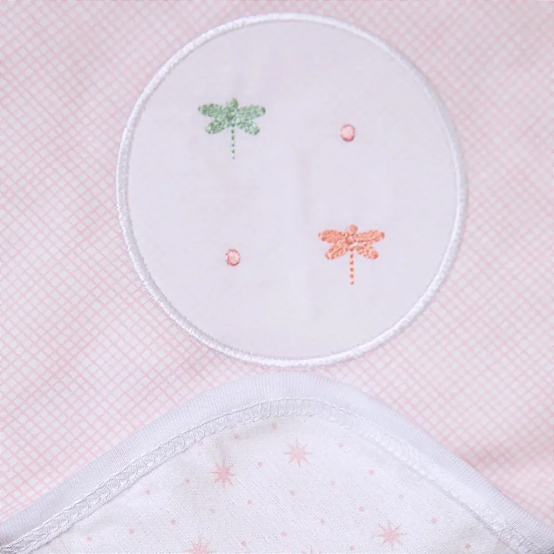 Kit Manta + Panos de Boca Libélula Rosa
