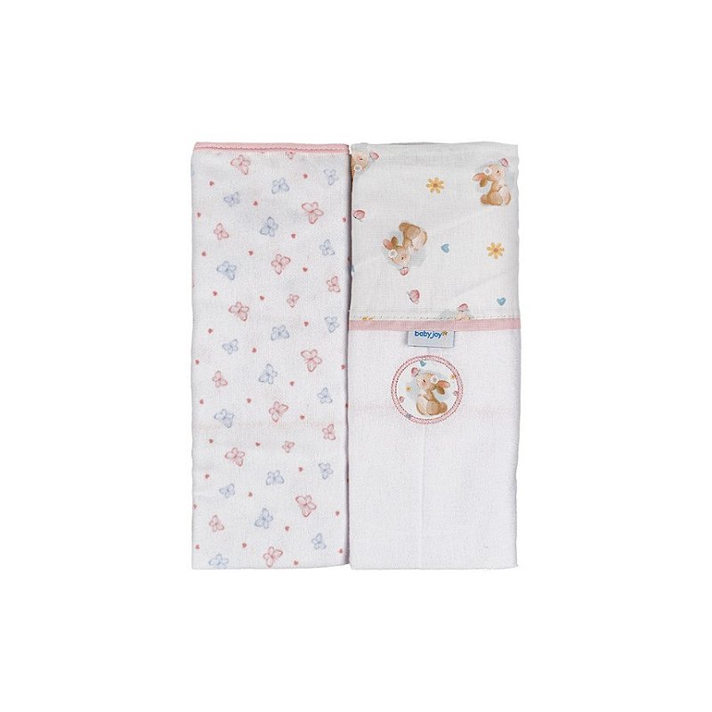 Mantas Flaneladas Coelha Rosa