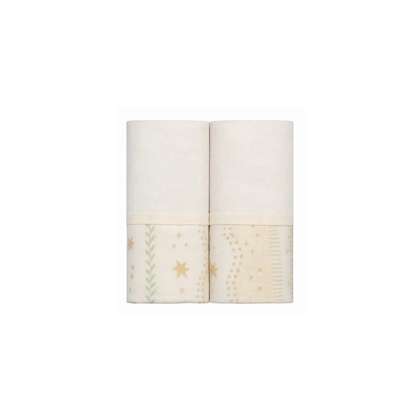Kit Fralda com Bainha + Paninho de Boca Estrelinha