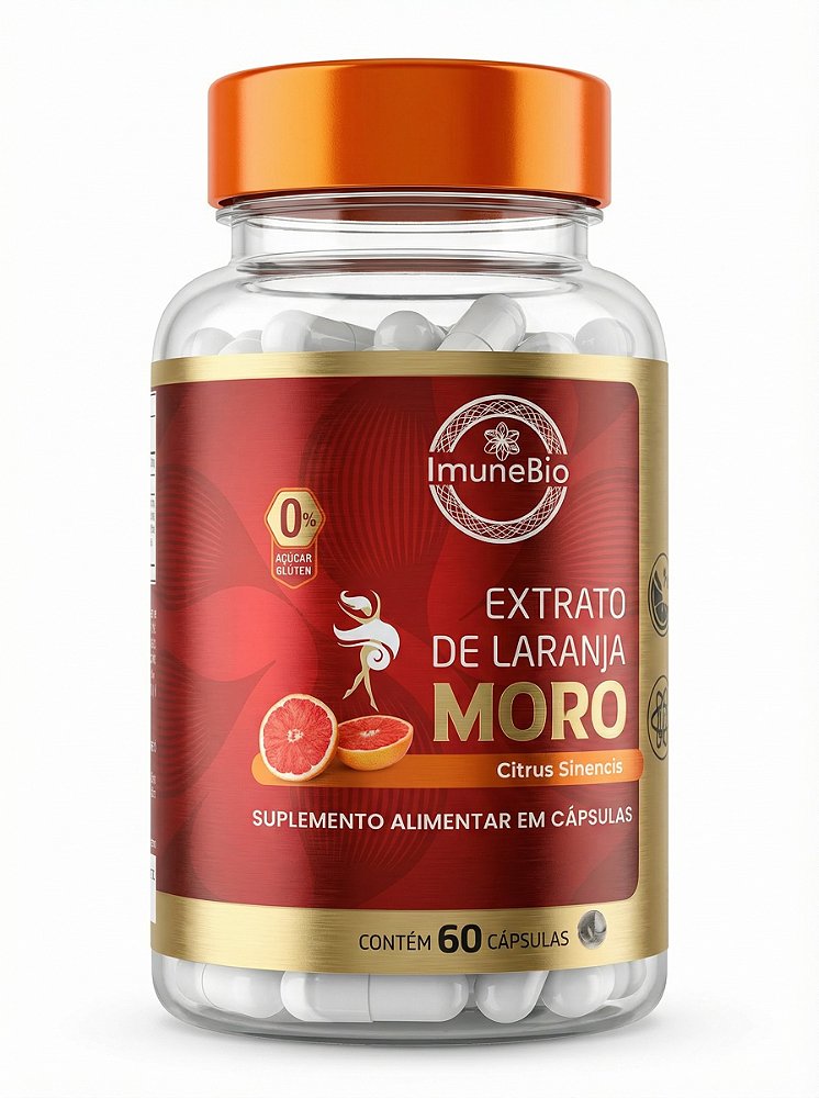 Suplemento Extrato de Laranja Moro Morosil- 540 Mg + Antocianinas 60 Caps