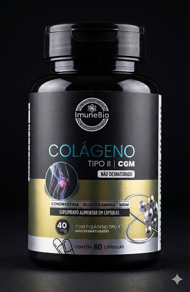 KIT 1 Ômega 3 A-Z - 20 Vitaminas e Minerais + EPA DHA + 1 Colágeno Tipo 2 + CGM