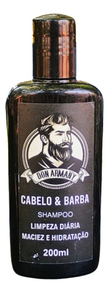 Kit Don Armany Para Barba Shampoo, Balm E Óleo Milion