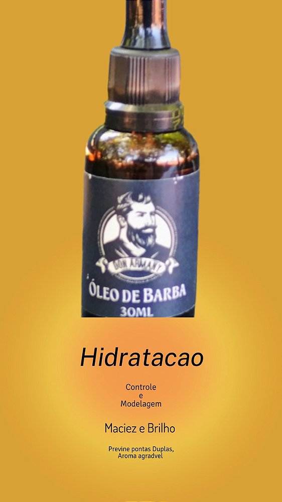 Kit Don Armany Para Barba Shampoo, Balm E Óleo Milion