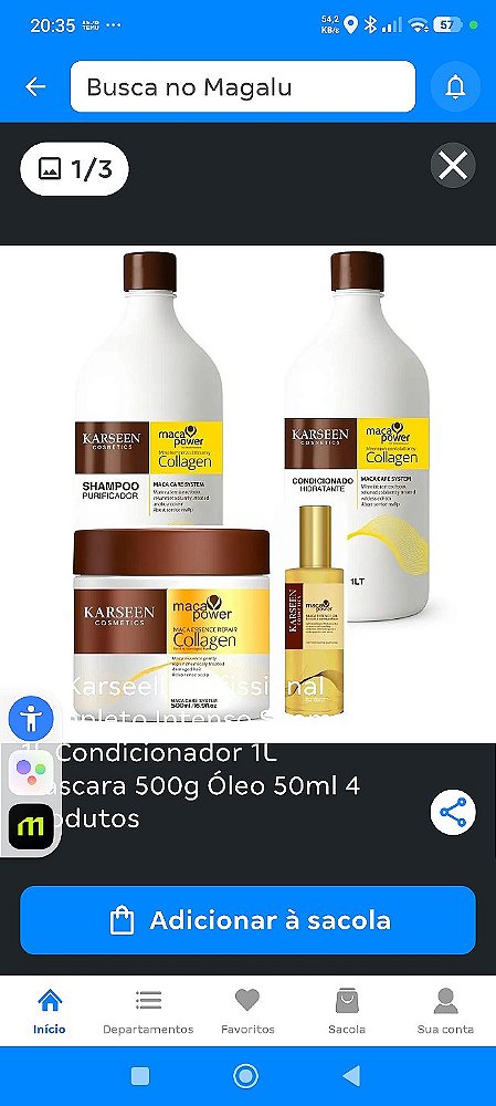 Sérum hidratante facial com vitamina C