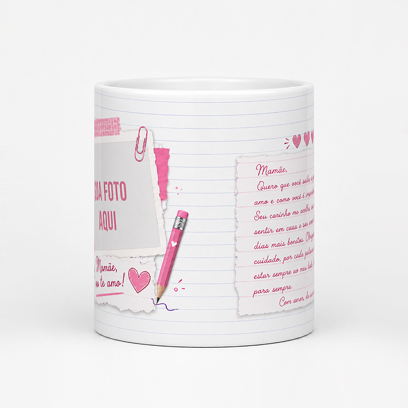 Caneca Dia das Mães – Mãe de Menina