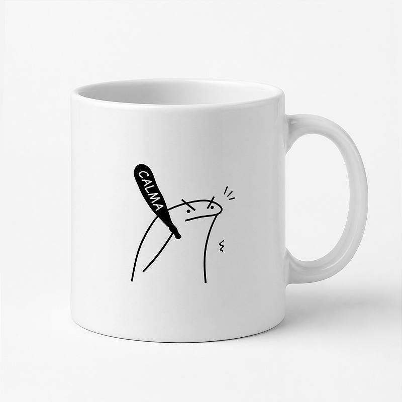 Caneca Flork – Vamos Resolver na Calma?