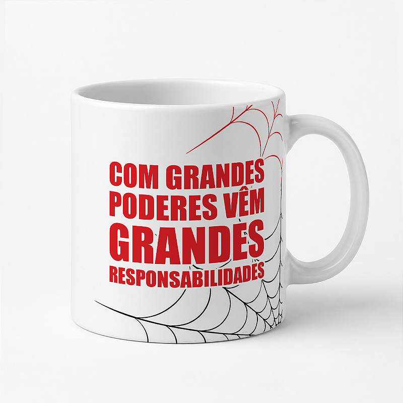 Caneca Homem Aranha