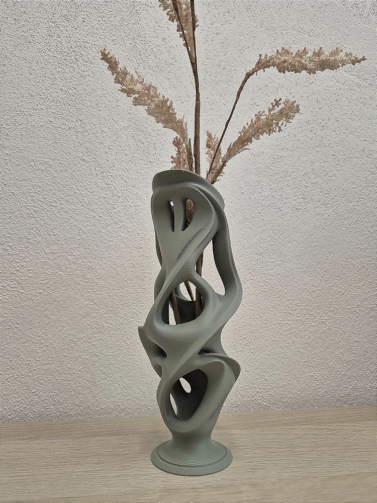 Vaso minimalista vazado