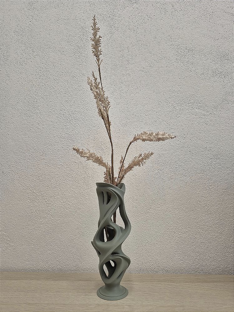 Vaso minimalista vazado