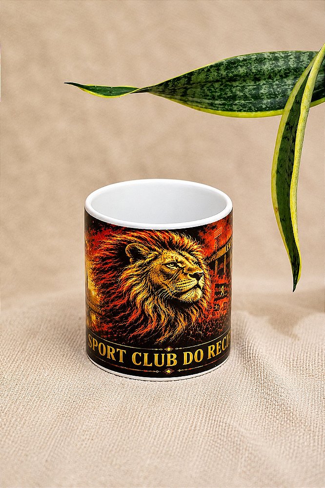 Caneca Sport 330 ml Cerâmica Arte Exclusiva