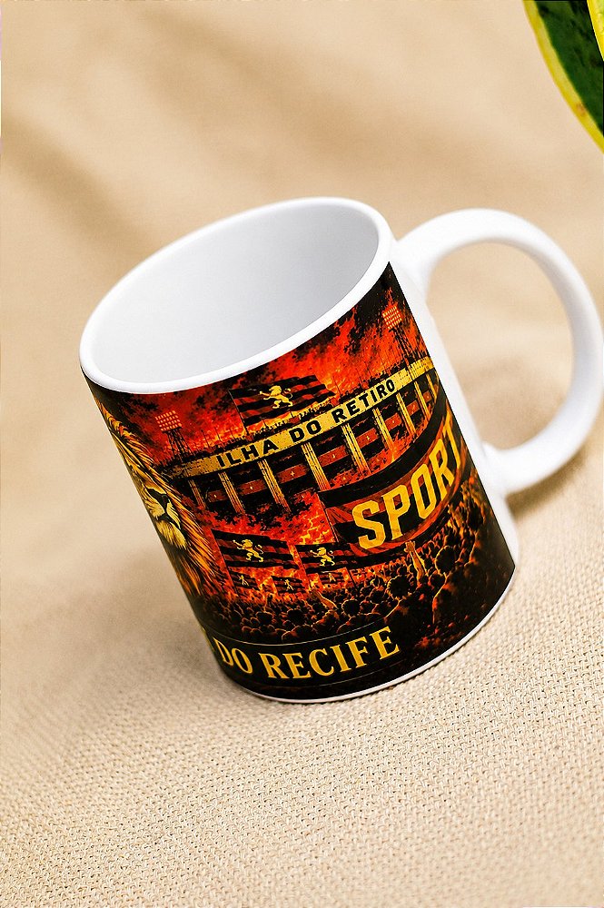 Caneca Sport 330 ml Cerâmica Arte Exclusiva