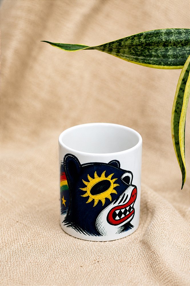 Caneca La Ursa Pernambucana 330 ml Cerâmica