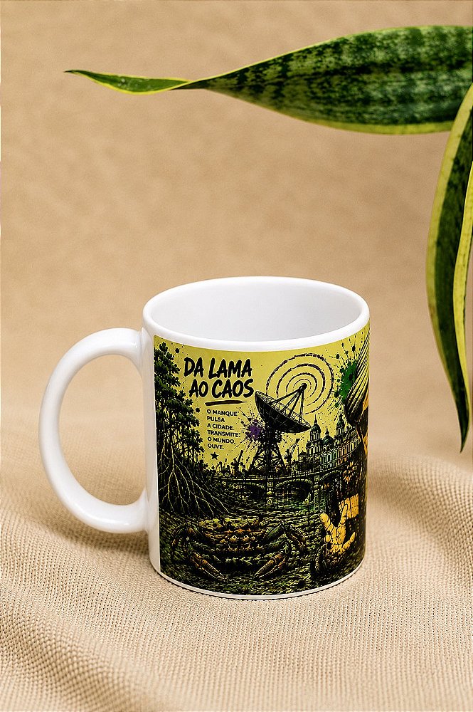Caneca do Chico Science em Cerâmica 330ml